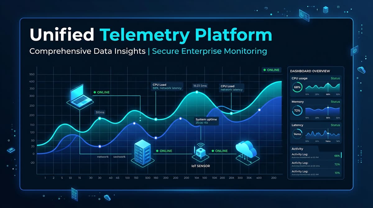 Telemetry Platform Dashboard Preview